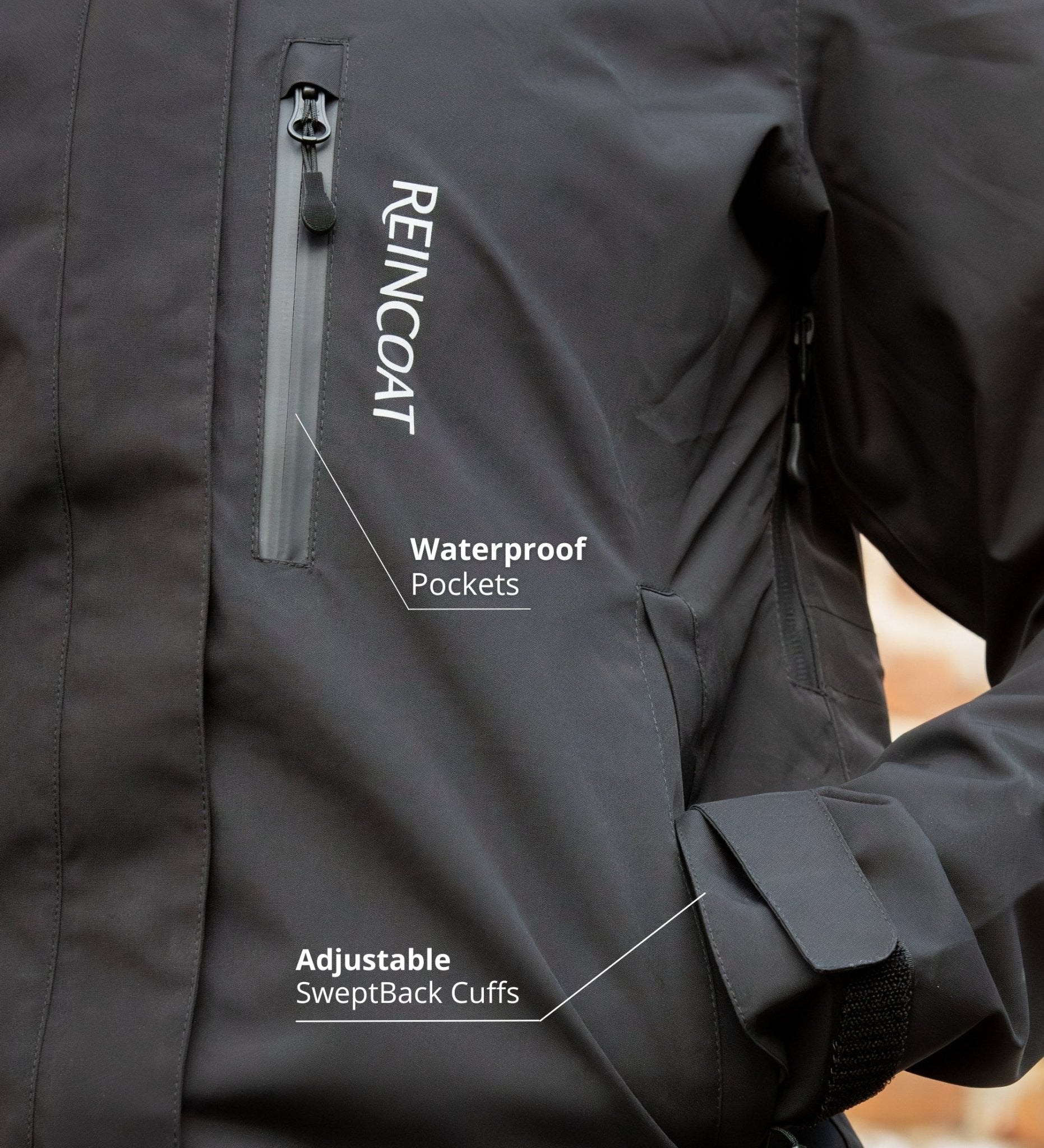 Reincoat Air Adult - Black - Reincoat