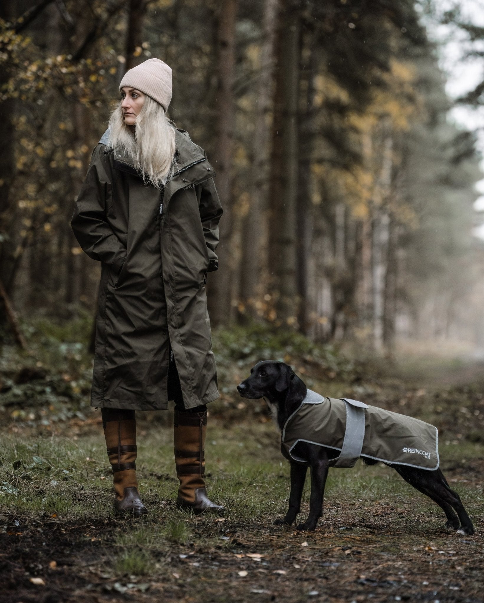 Reincoat Dog - Olive - Reincoat