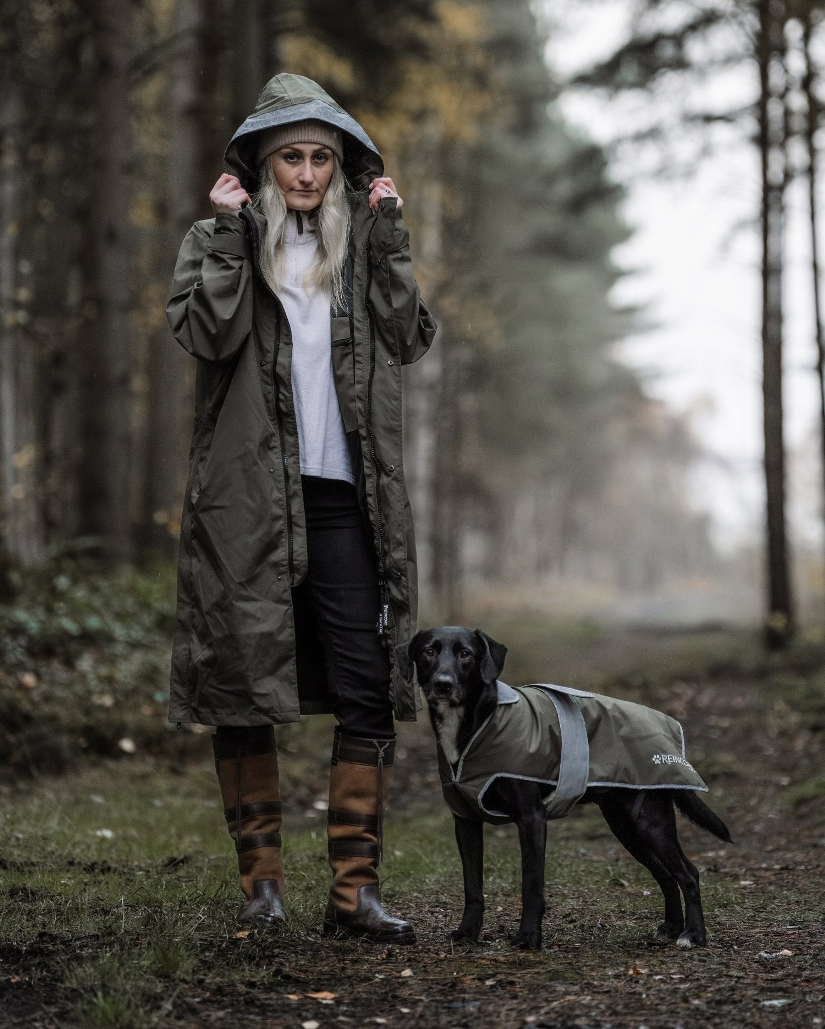 Reincoat Dog - Olive - Reincoat