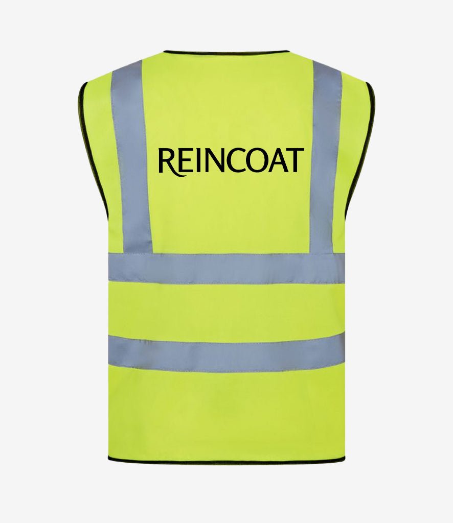 Reincoat Hi Vis Vest - Yellow - Reincoat