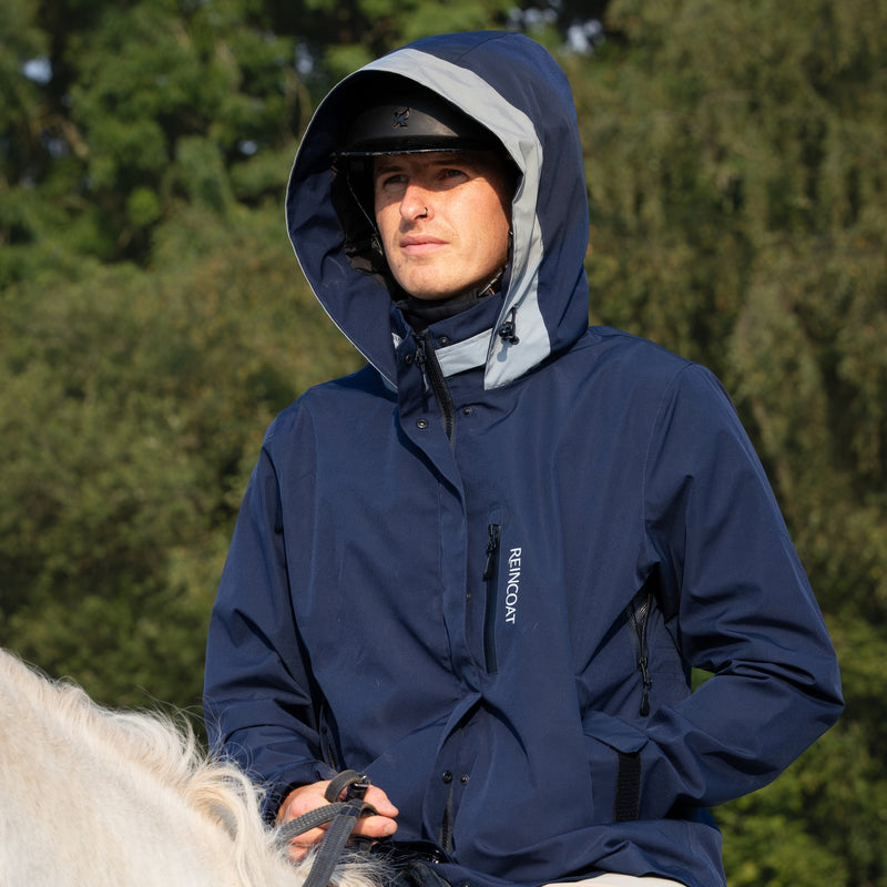 Stowable storm hood