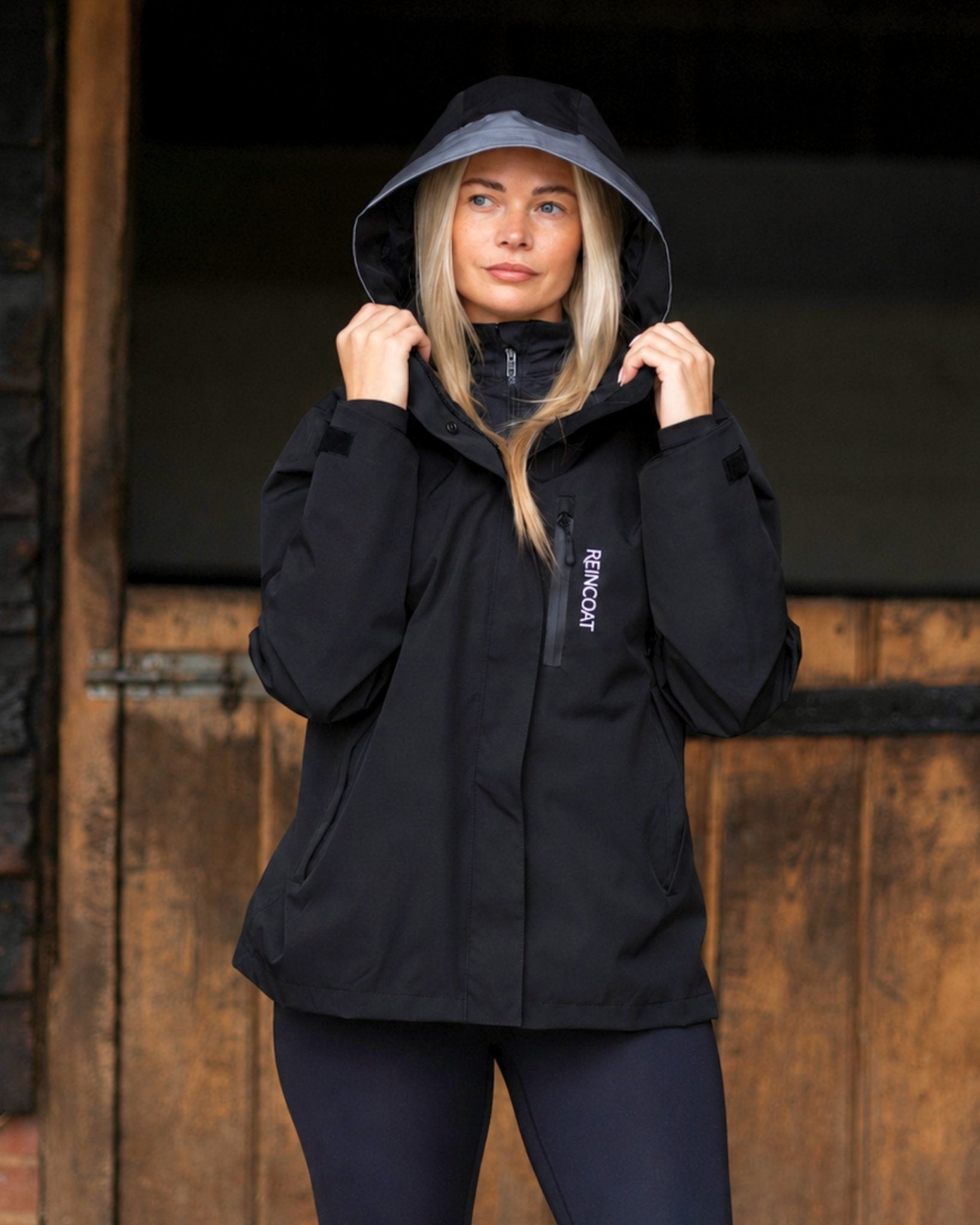 Reincoat Air Women's - Black - Reinwear