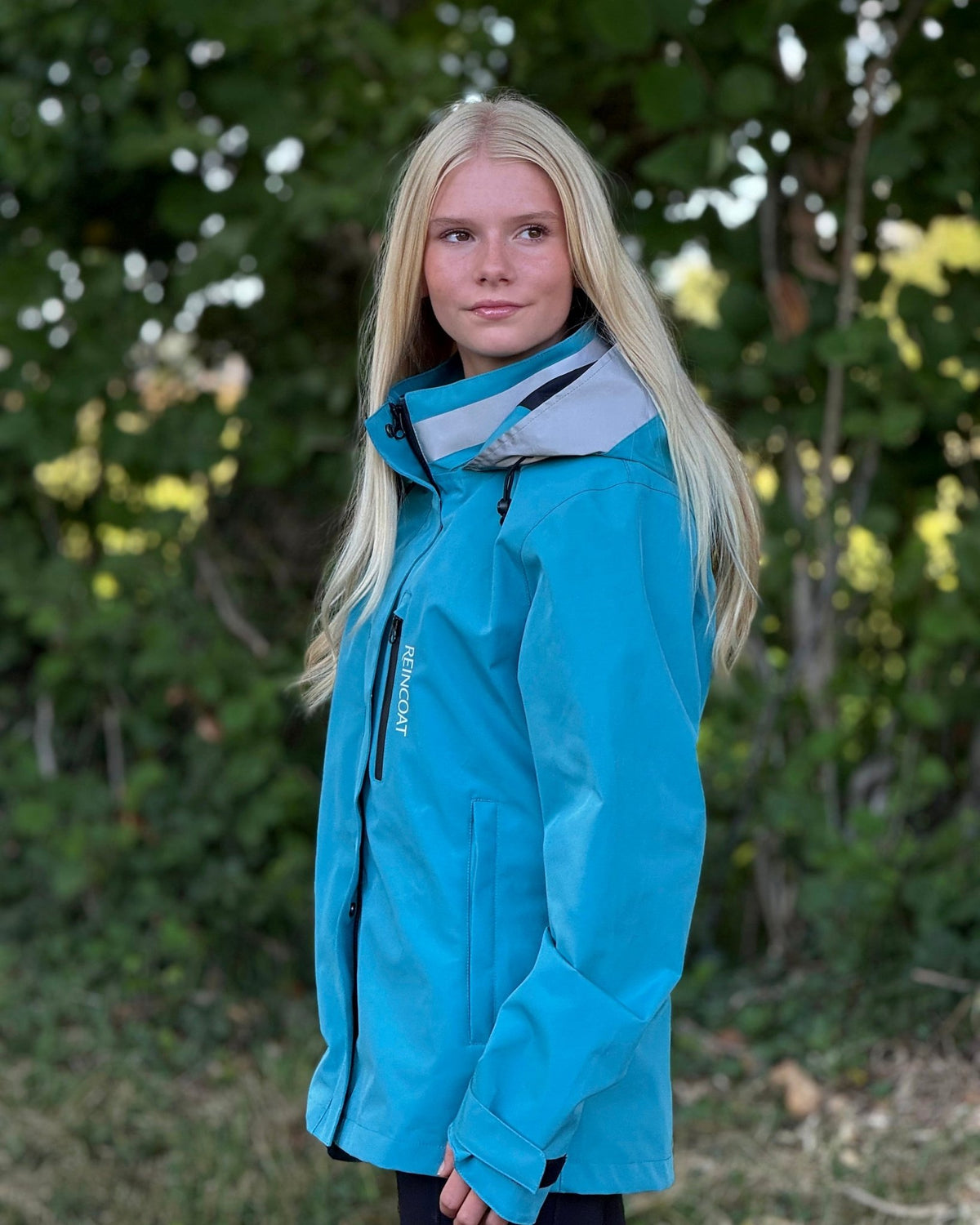 Reincoat Air Women's - Teal - Reinwear