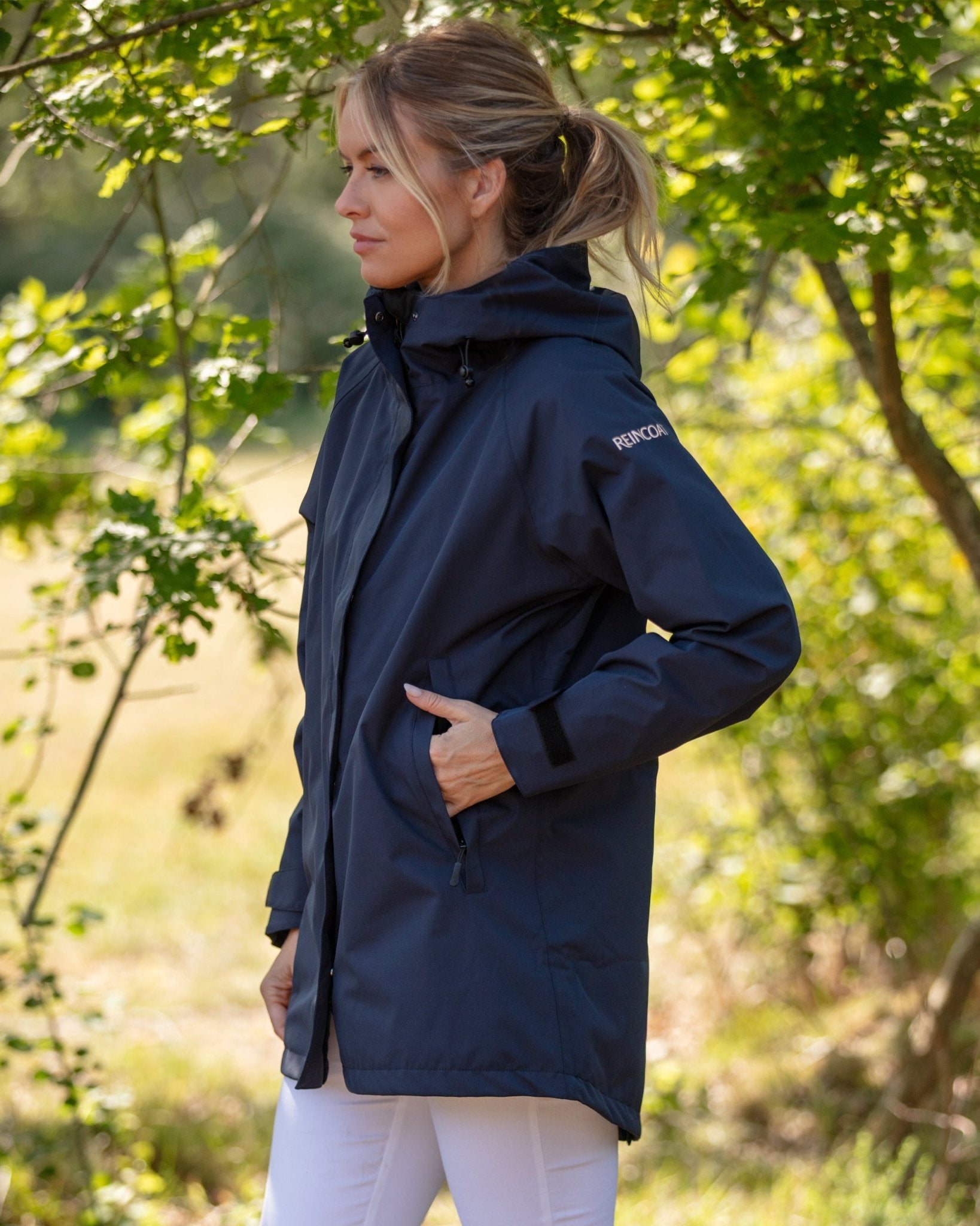 Reincoat Parka Lite Women's - Midnight Navy - Reinwear