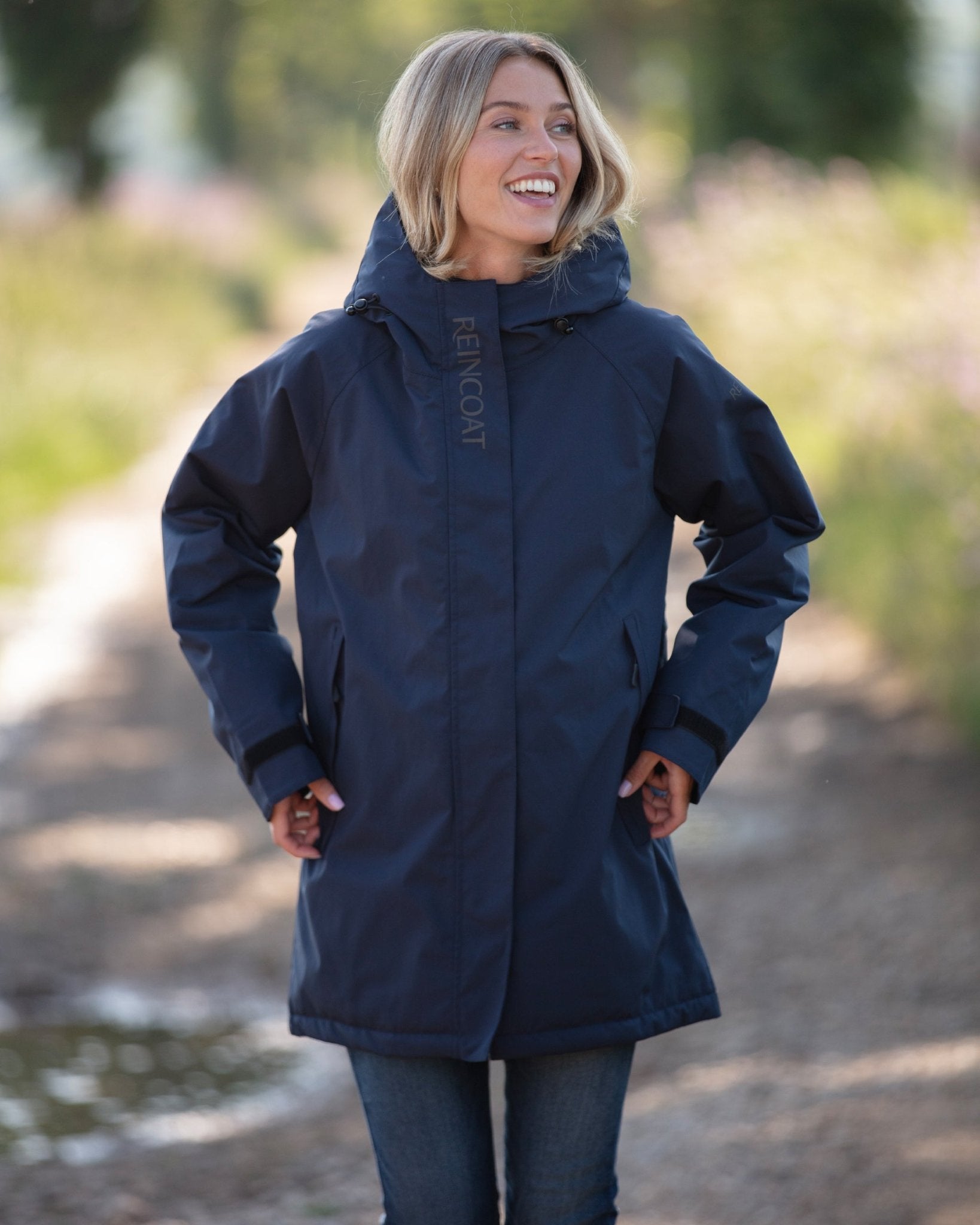 Reincoat Parka Lite Women's - Midnight Navy - Reinwear